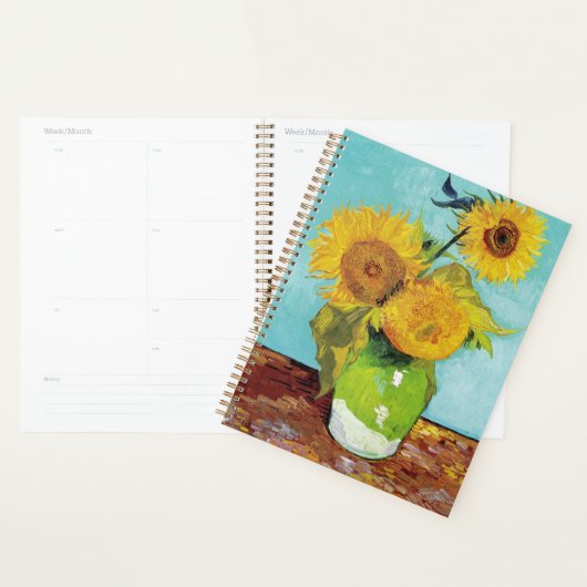 Sunbloemen Vincent van Gogh Planner (Display)