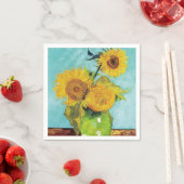 Sunbloemen Vincent van Gogh Servet (Insitu)