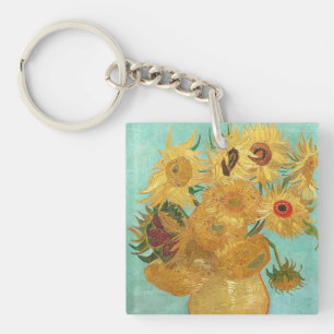 Sunbloemen Vincent van Gogh Sleutelhanger