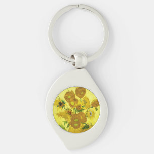 Sunbloemen Vincent van Gogh Sleutelhanger
