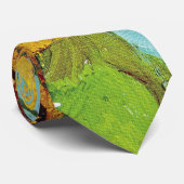 Sunbloemen Vincent van Gogh Stropdas (Opgerold)