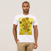Sunbloemen Vincent van Gogh T-shirt (Voorkant volledig)