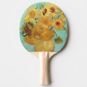 Sunbloemen Vincent van Gogh Tafeltennisbatje (Voorkant)