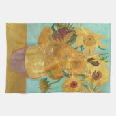Sunbloemen Vincent van Gogh Theedoek (Horizontaal)