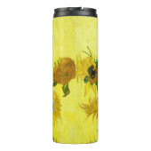 Sunbloemen Vincent van Gogh Thermosbeker (Achterkant)