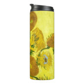Sunbloemen Vincent van Gogh Thermosbeker (Geroteerd rechts)