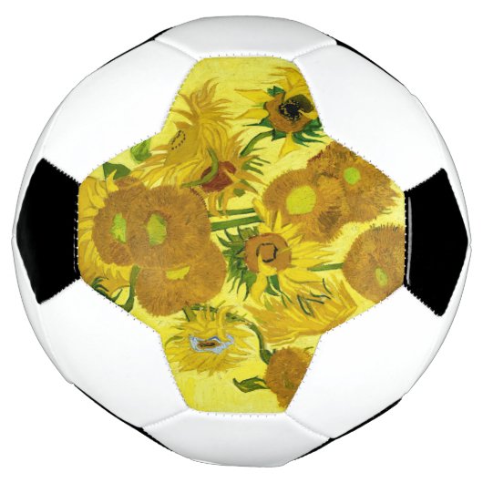 Sunbloemen Vincent van Gogh Voetbal (Gedraaid)