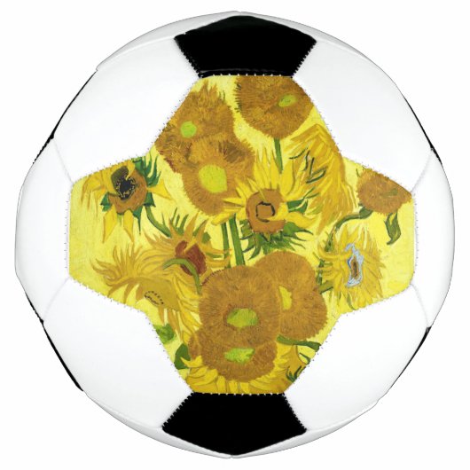 Sunbloemen Vincent van Gogh Voetbal (Voorkant)