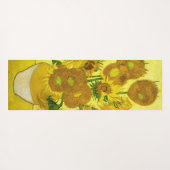 Sunbloemen Vincent van Gogh Yogamat (Achterkant (horizontaal))