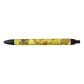 Sunbloemen Vincent van Gogh Zwarte Inkt Pen (Voorkant)