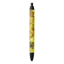 Sunbloemen Vincent van Gogh Zwarte Inkt Pen