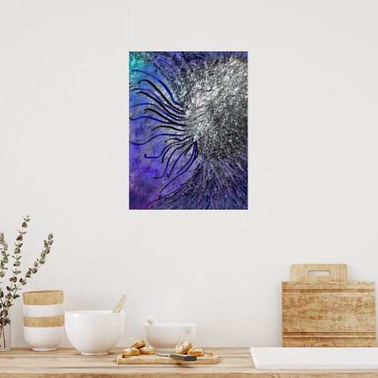 SunBlue Poster (Keuken)