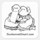 Sunbonnet Smart Grote Stickers (Voorkant)