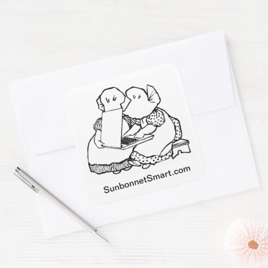 Sunbonnet Smart Grote Stickers (Envelop)