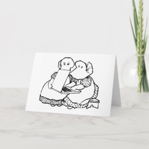 Sunbonnet Smart Logo Wenskaart Kaart