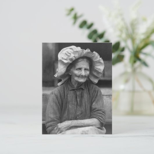 Sunbonnet Style, 1930 Briefkaart (Staand voorkant)