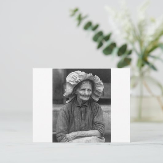 Sunbonnet Style, 1930 Briefkaart (Staand voorkant)