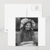 Sunbonnet Style, 1930 Briefkaart (Voorkant / Achterkant)