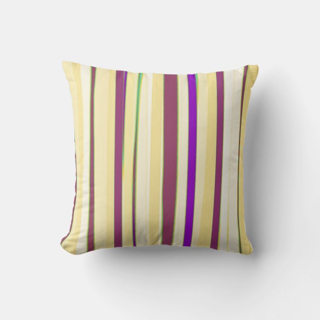 Sunbrella Castanet Beach Stripes 2 Kussen (Voorkant)