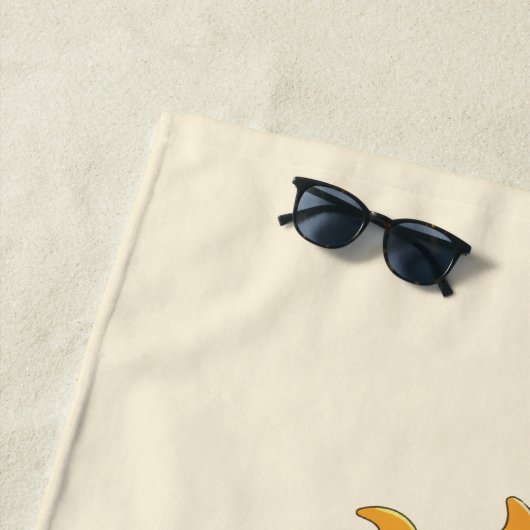 Sunburned Salty and Happy – Retro Beach Vibes Strandlaken (In situ)