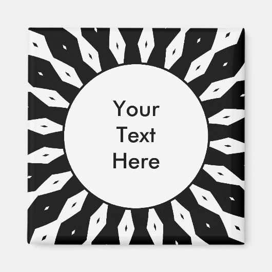 Sunburst 04 magneet (Voorkant)