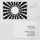 Sunburst 04 visitekaartje (Voorkant / Achterkant)