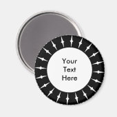 Sunburst 05 magneet (Voorkant / Achterkant)