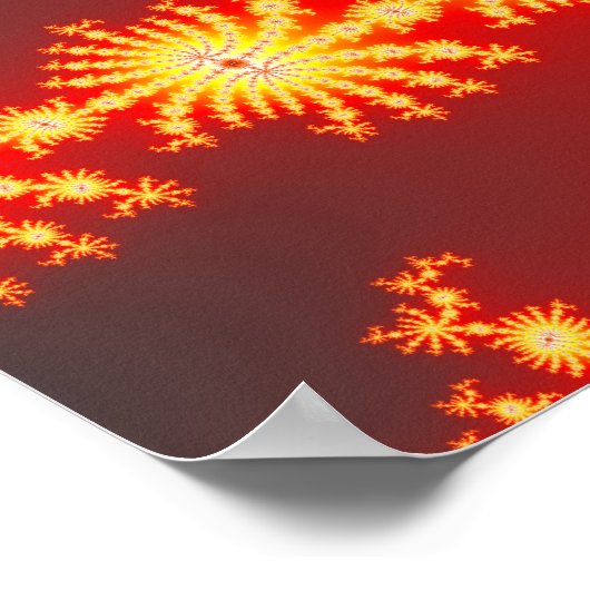 Sunburst 1.1 - Fractal Poster (Hoek)