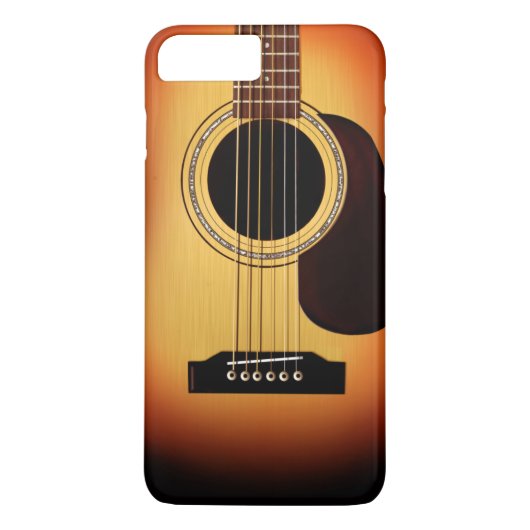 Sunburst Acoustic Guitar Case-Mate iPhone Case (Achterkant)