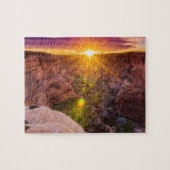 Sunburst bij Canyon de Chelly, AZ Legpuzzel (Horizontaal)
