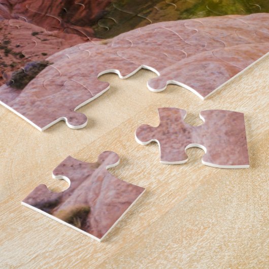 Sunburst bij Canyon de Chelly, AZ Legpuzzel (Zijkant)