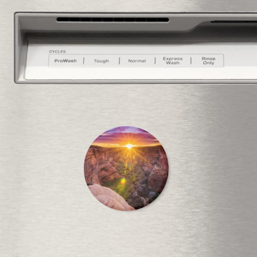 Sunburst bij Canyon de Chelly, AZ Magneet (Insitu (Vaatwasser))