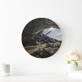 Sunburst bij ingang ijskolf grote klok (Huis)