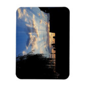 Sunburst bij zonsondergang magneet (Verticaal)