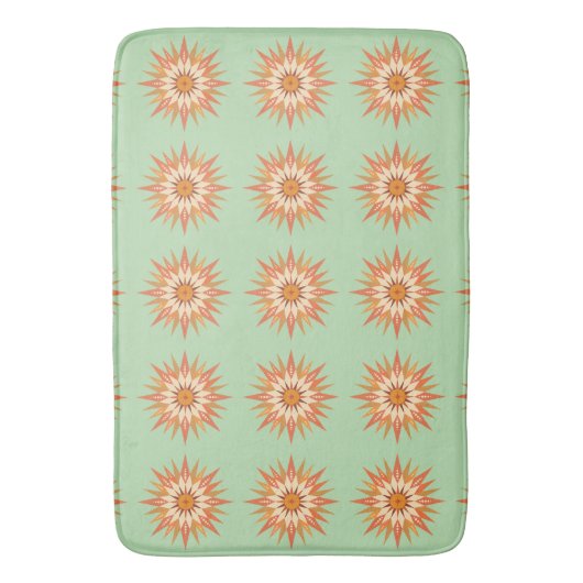 Sunburst Boho Bath Mat (Voorkant Verticaal)