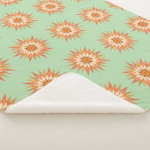 Sunburst Boho Sherpa Blanket Deken (3/4)