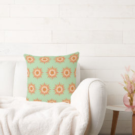 Sunburst Boho-Sierkussen Kussen