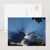 Sunburst Briefkaart (Voorkant / Achterkant)