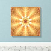 SunBurst Canvas Afdruk (Insitu (Houten vloer))