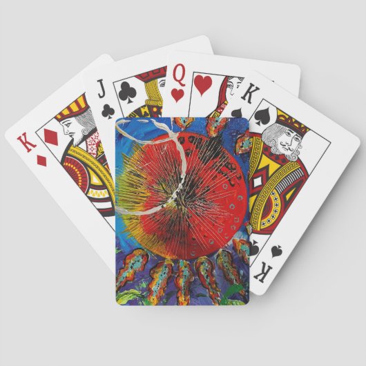 Sunburst Classic speelkaarten (Achterkant)