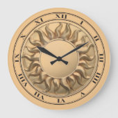 Sunburst Clock Grote Klok (Voorkant)