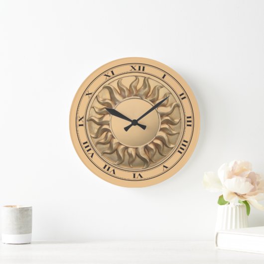 Sunburst Clock Grote Klok (Huis)