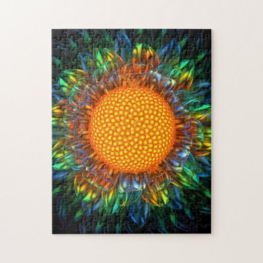 Sunburst Daisy Legpuzzel (Verticaal)