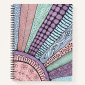 Sunburst Design Notitieboek (Voorkant)