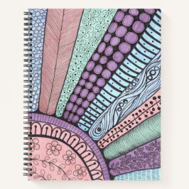 Sunburst Design Notitieboek