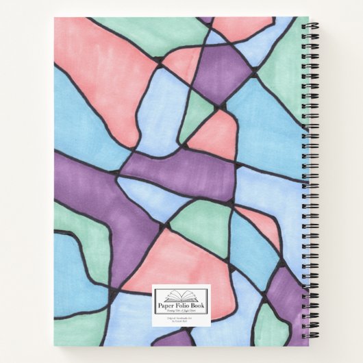 Sunburst Design Notitieboek (Achterkant)