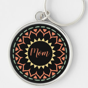 Sunburst Design South West Color met mama Sleutelh Sleutelhanger