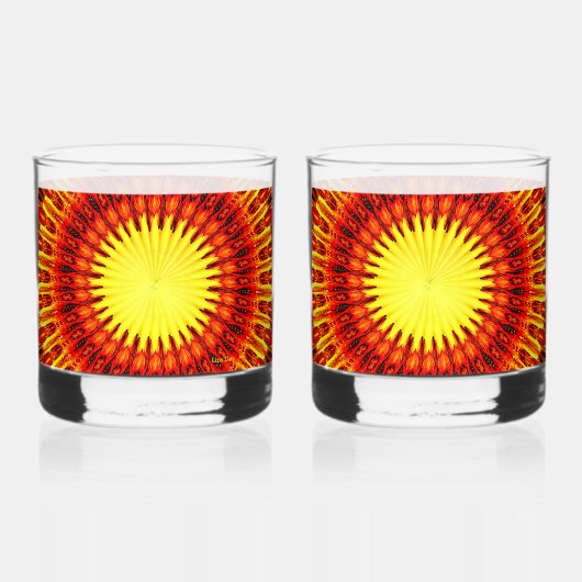 Sunburst Drinkware Set Whisky Glas (Voorkant)