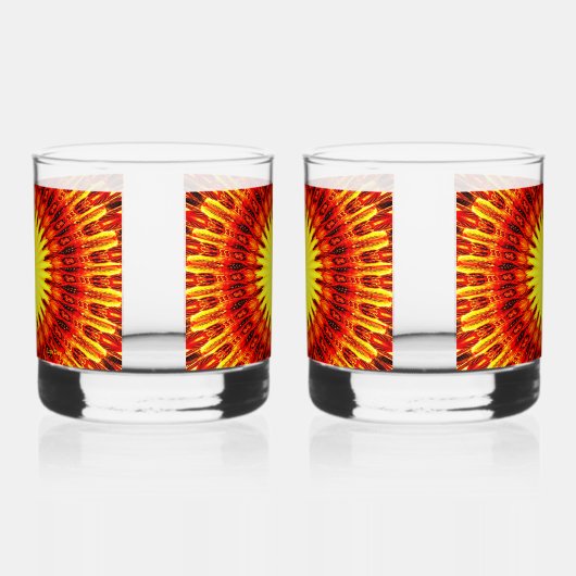 Sunburst Drinkware Set Whisky Glas (Links)