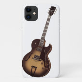 Sunburst Electric Guitar iPhone 11 hoesje (Achterkant)